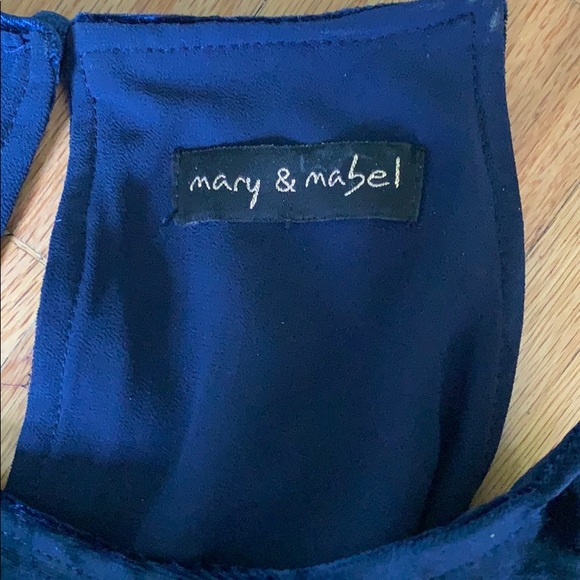 Suede royal blue jumpsuit - Picture 3 of 3